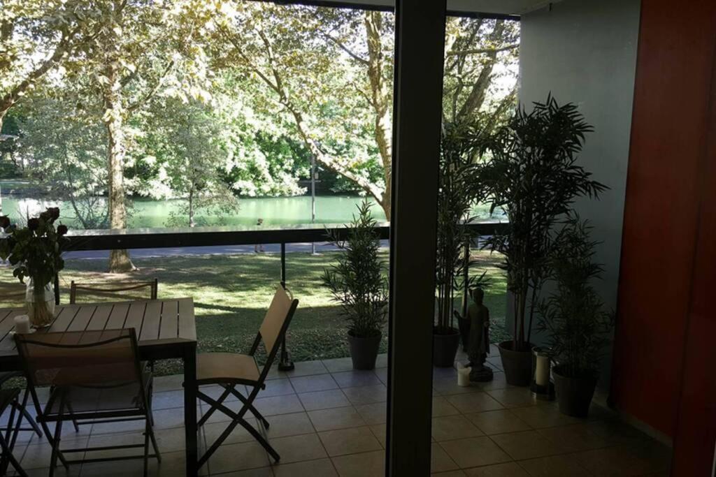 Superbe Duplex Au Nouveau Bassin Avec Vue Superbe Mulhouse Exteriör bild
